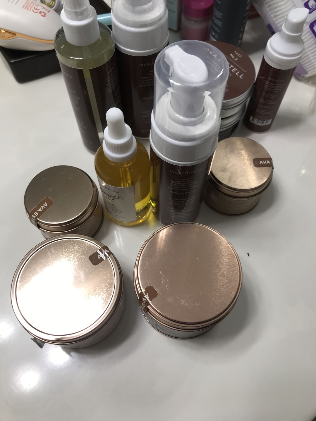 Customer photo review of Hair Growth Oil