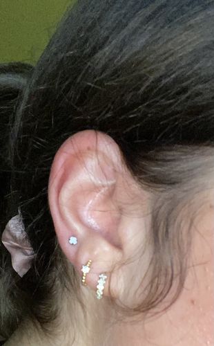Customer photo review of Iva Ohrringe