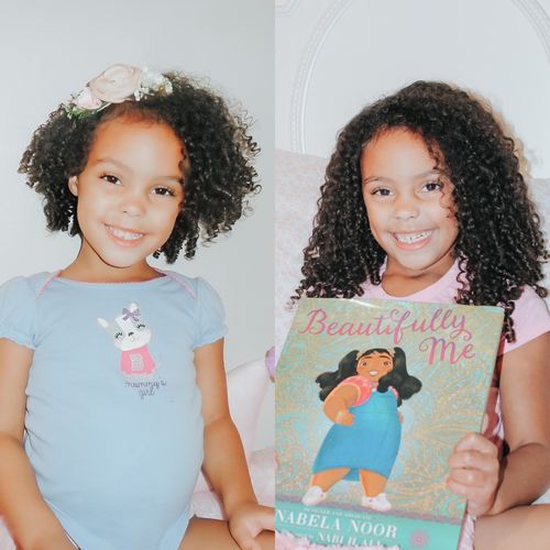 Customer photo review of Kid's Super healthy Hair kit