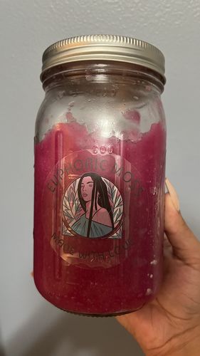 Customer photo review of Dragon Fruit Sea Moss Gel