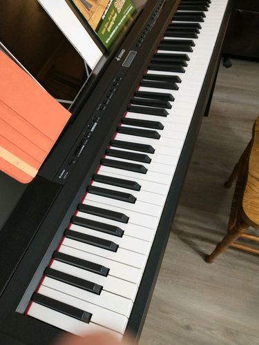 Customer photo review of Donner DEP-20S 88 touches lestées Clavier de Piano numériques   avec support et 3 pédale
