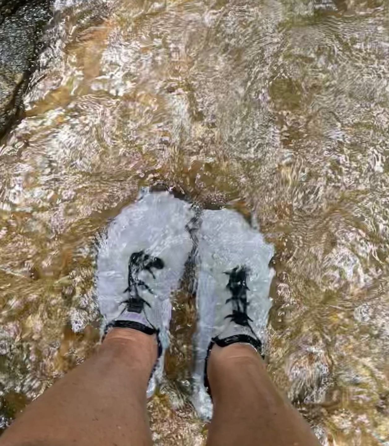 Customer photo review of Hiitave Women's Barefoot Mesh Water Shoes
