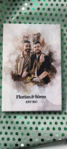 Customer photo review of Euer Foto als Aquarell | personalisierbares Poster