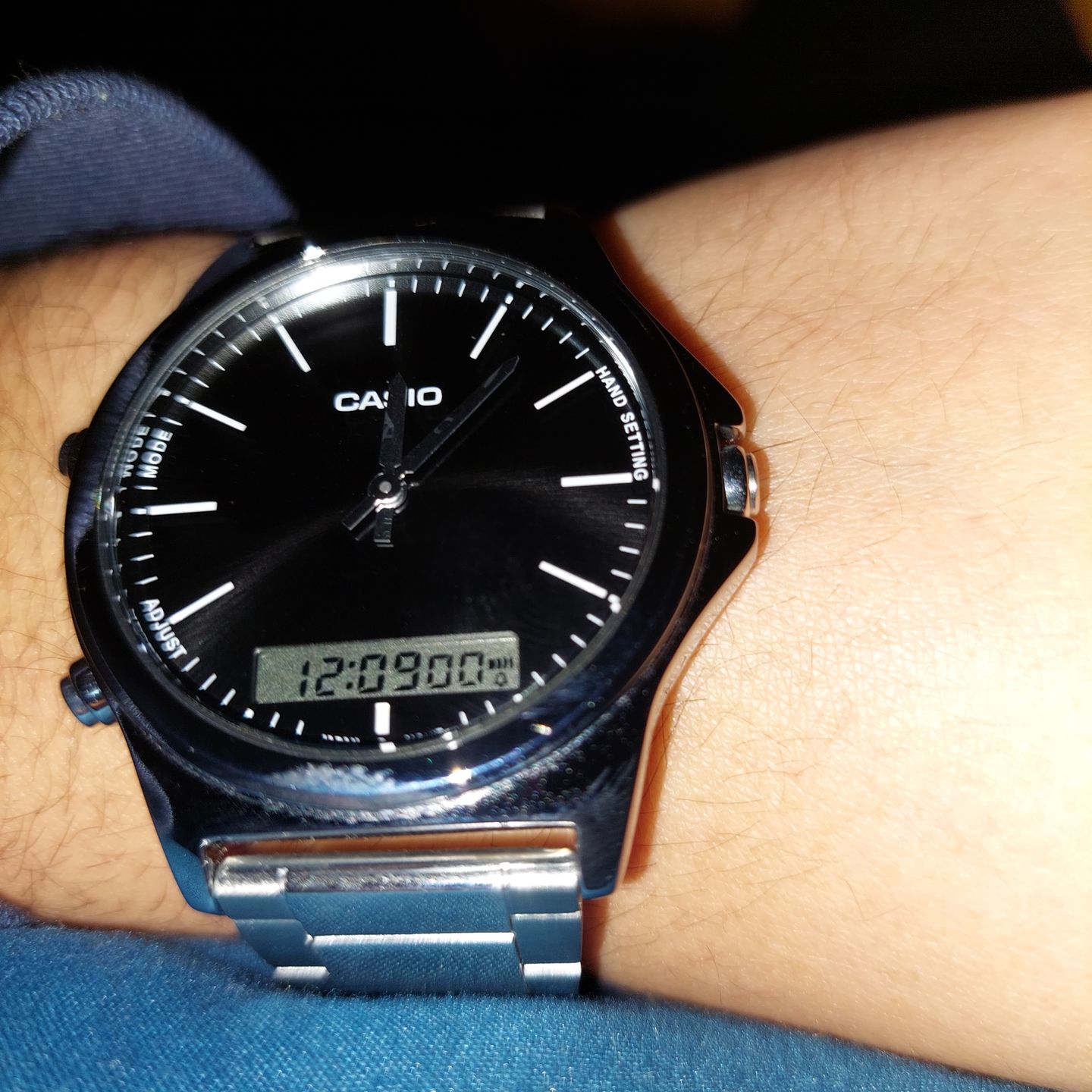 Customer photo review of Reloj Casio Análogo Digital MTP-VC01D-1EUDF Dual Time