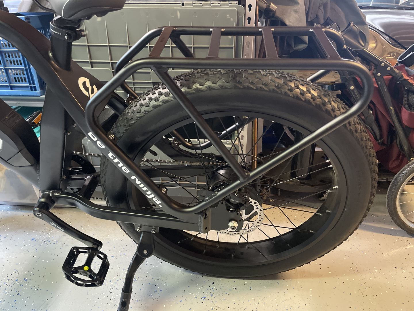 Customer photo review of VTUVIA SN100 Rear Rack