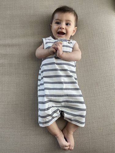 Customer photo review of Pelele Canada White Nenina & Co