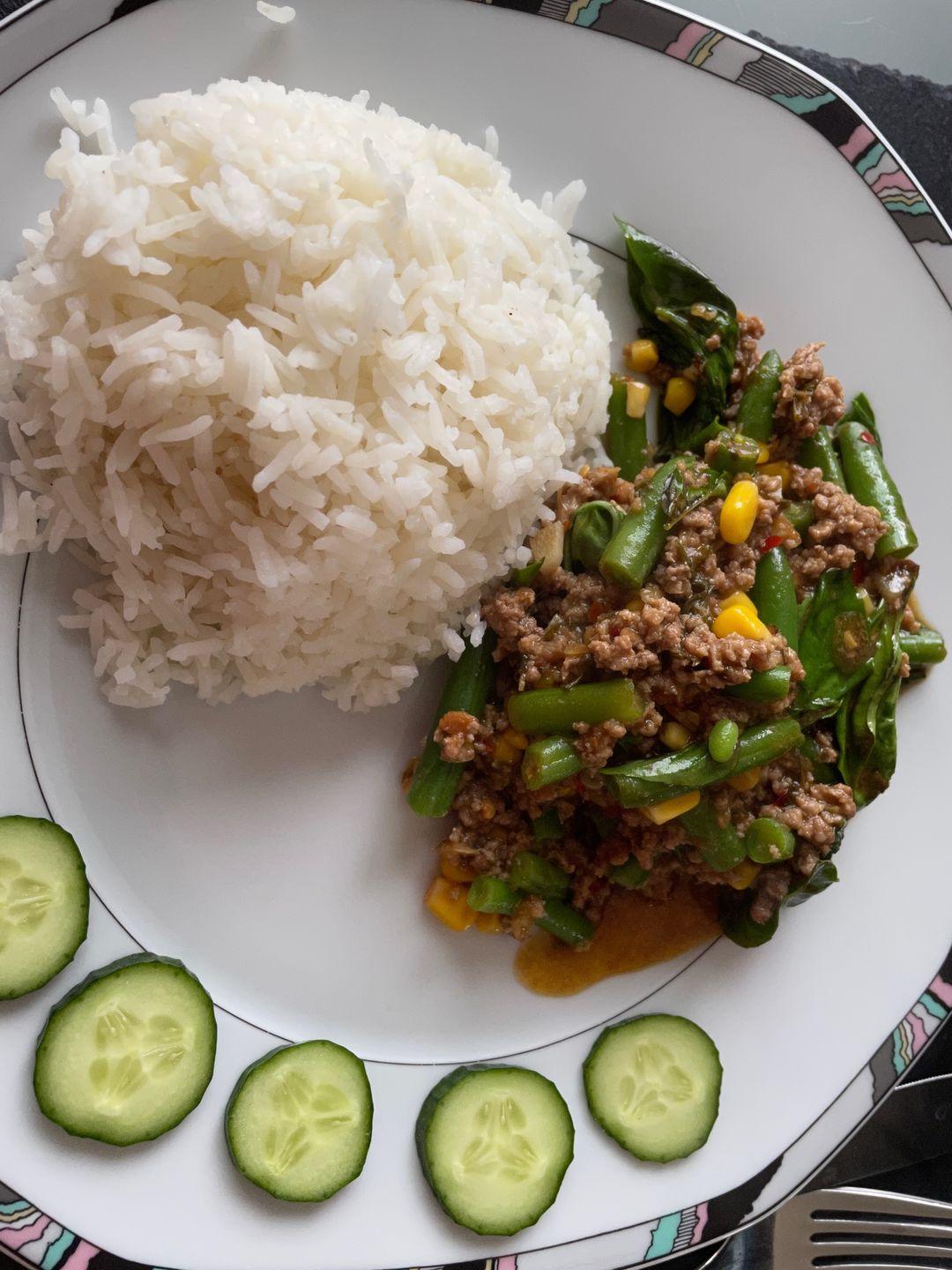 Customer photo review of Pad Krapao Sauce mit Thai Holy Basil (für 8-10 Portionen)