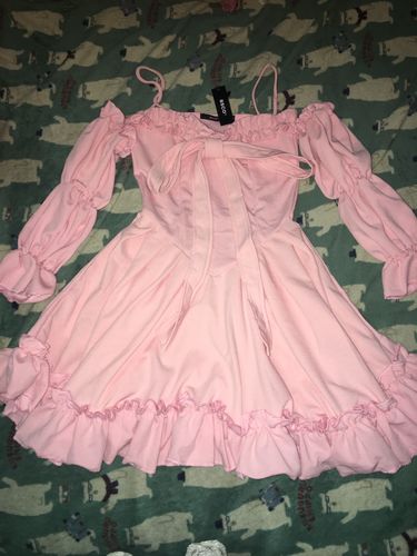 Customer photo review of BSCO Princess Pink Cute Dress