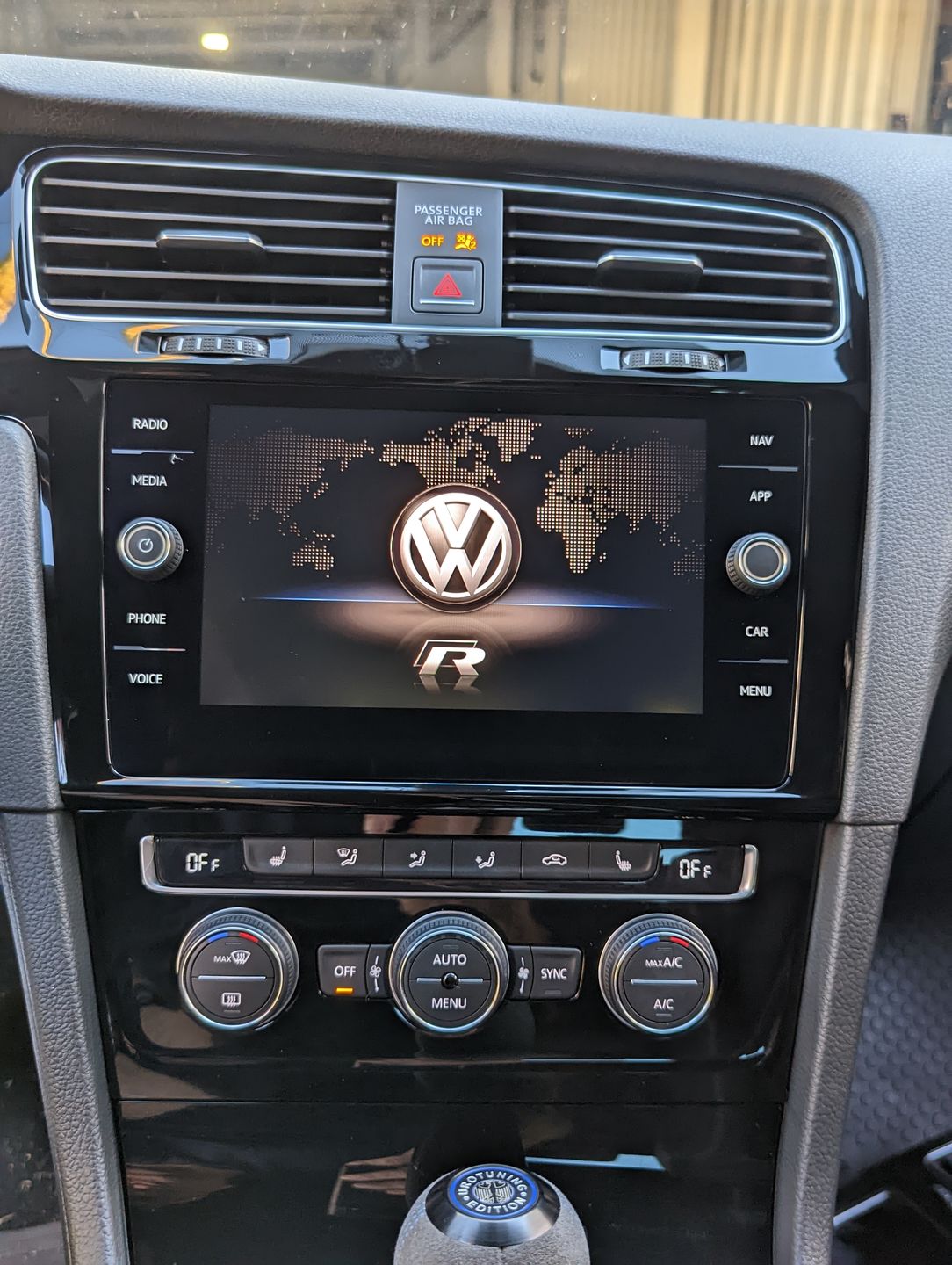 Customer photo review of VW MK7 Golf/GTI/GolfR/E-Golf 8" Glass Display Retrofit Kit (Nav/Non Nav)