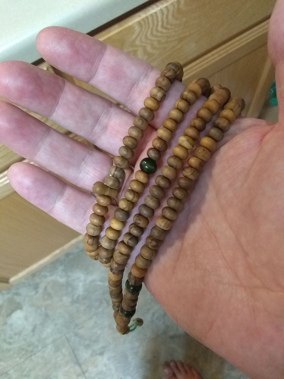 Customer photo review of NAQSHBANDI 200 BEAD WOODEN TASBIH