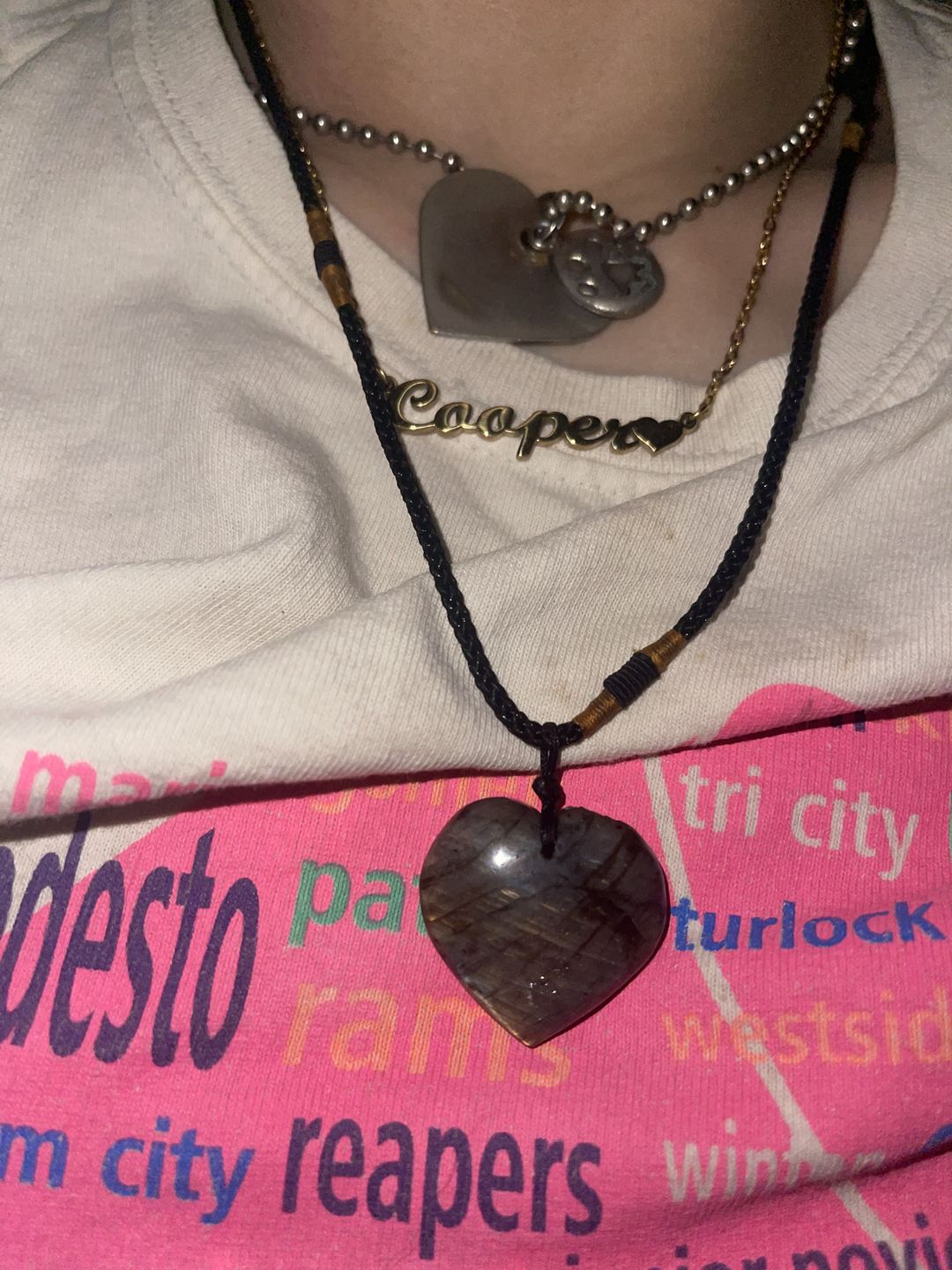Customer photo review of Personalized Original Name Necklace