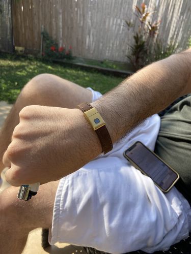 Customer photo review of Gold Stability Bracelet