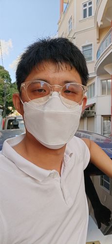 Customer photo review of [ I ] AIRQUEEN Nano Mask (White)