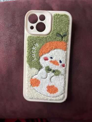 Customer photo review of Duck Embroidery iPhone Case