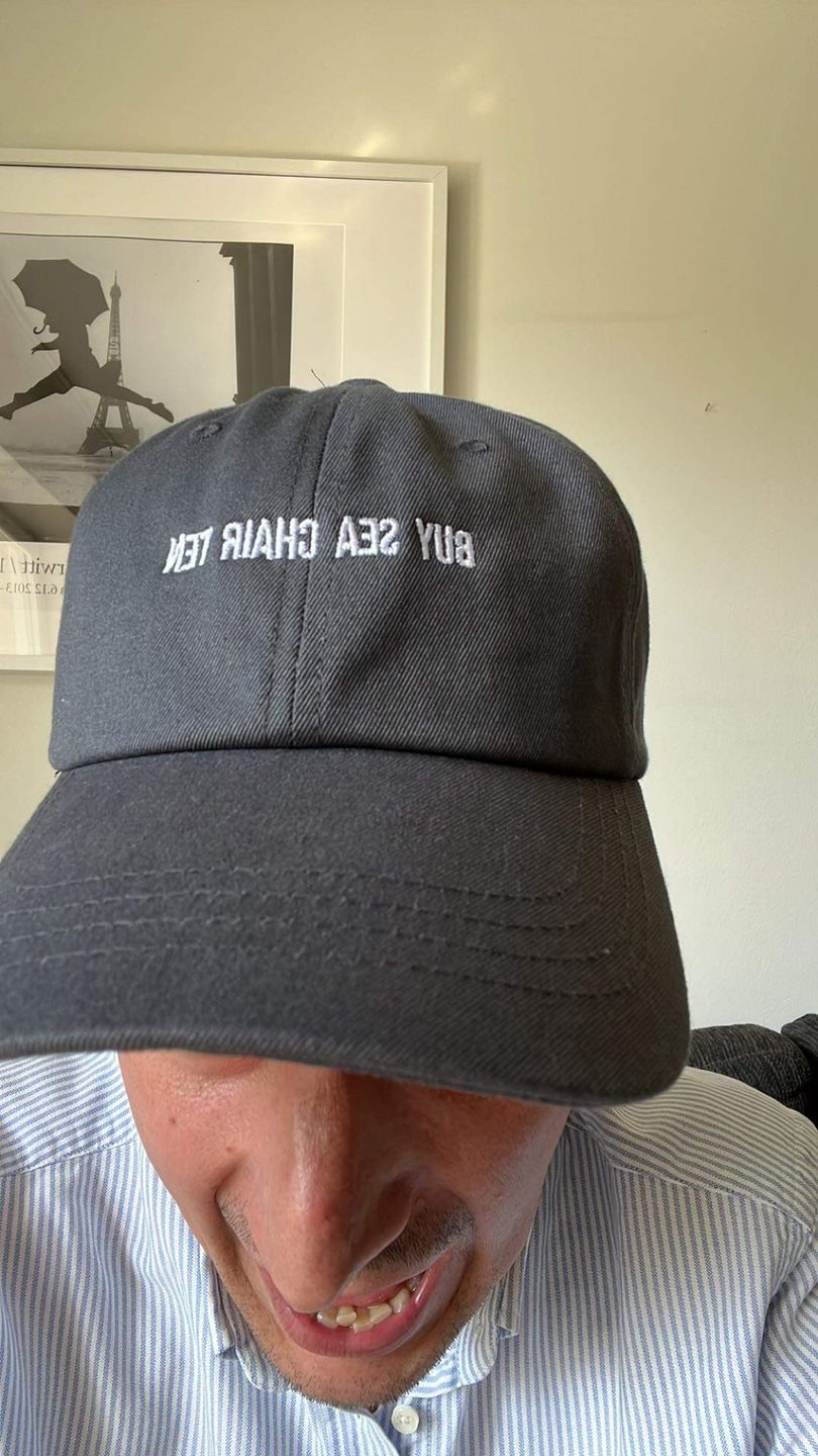 Customer photo review of Buy Sea Chair Ten Dad Hat