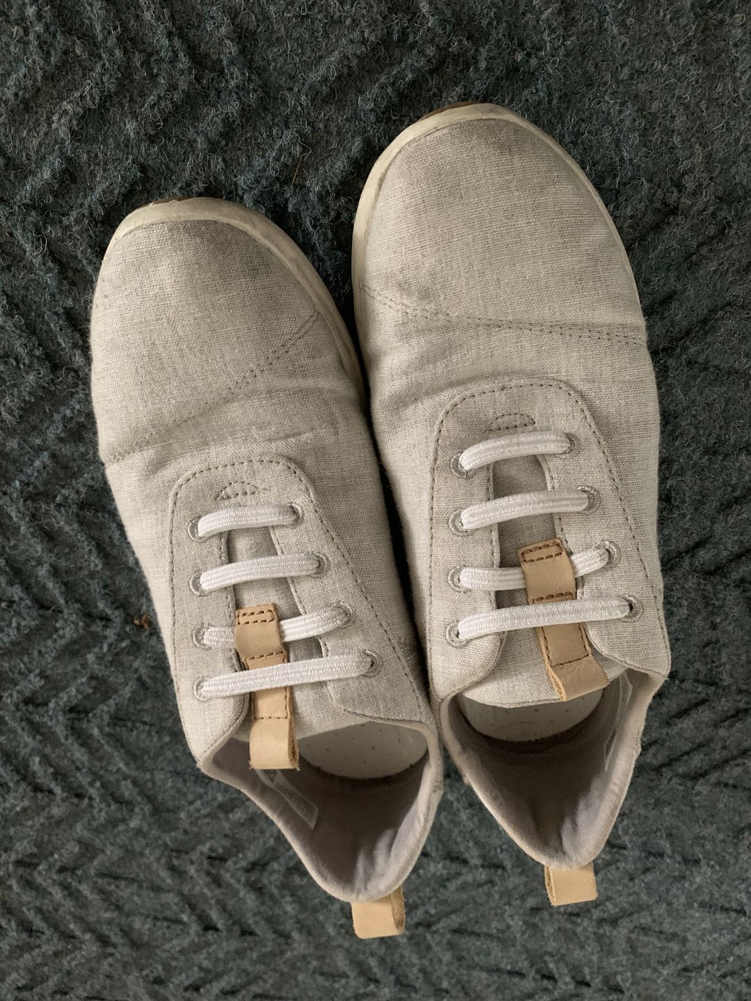 Customer photo review of U-Lace Slims - White