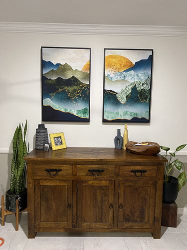 Customer photo review of Sunrise Over the Mountains Duo