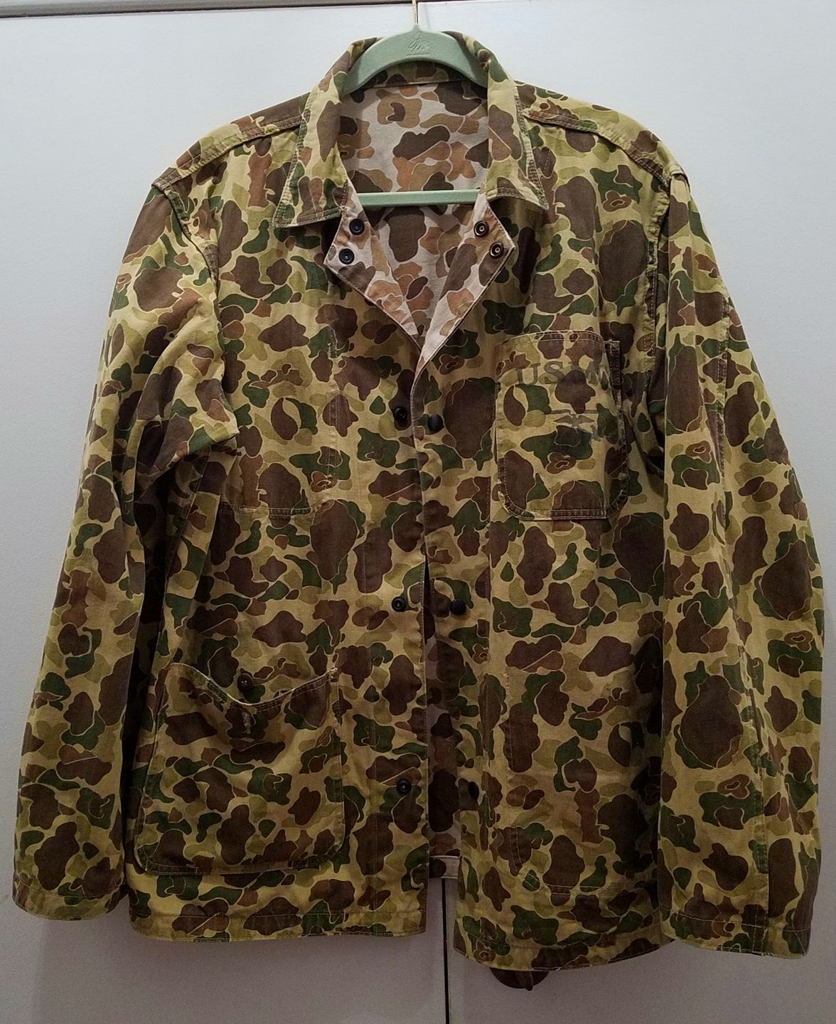 Customer photo review of WWII USMC Type P-42 Duck Hunter Camo Jacket
