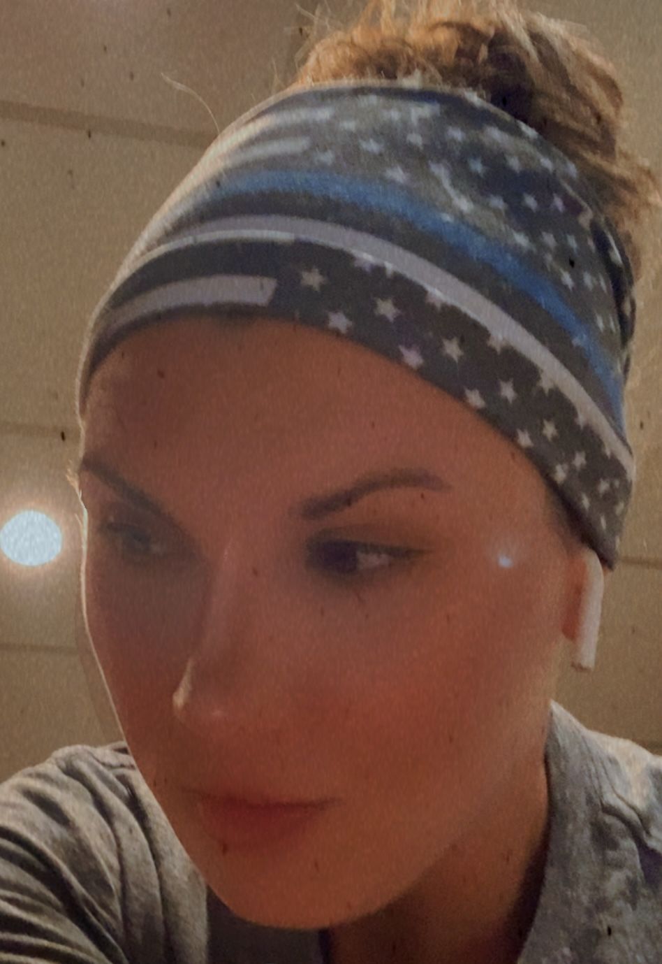 Customer photo review of POLICE - 4'' Headband