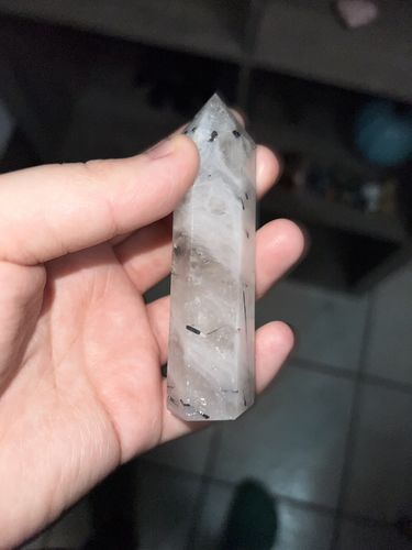 Customer photo review of Tourmalinated Quartz Towers
