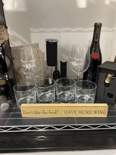 Customer photo review of Yellowstone Dutton Ranch Bozeman Montana - Old Fashioned Whiskey Rocks Bourbon Glass