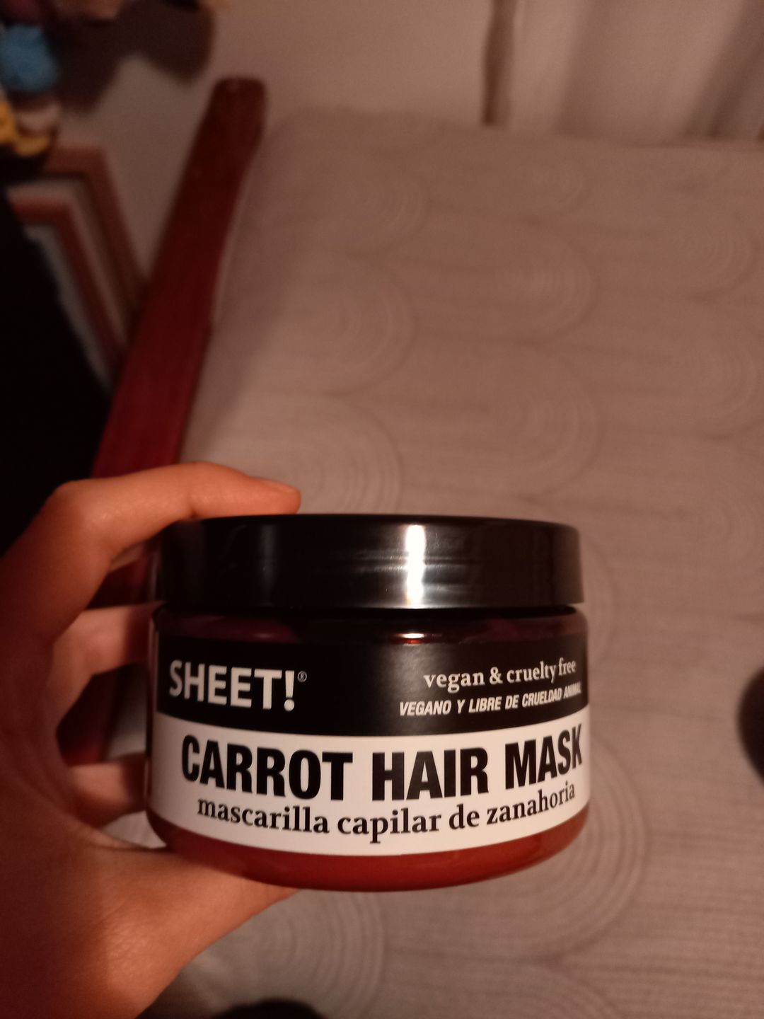Customer photo review of CARROT MASK