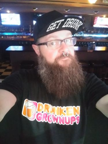 Customer photo review of Drunken Grownups Premium Triblend Tee
