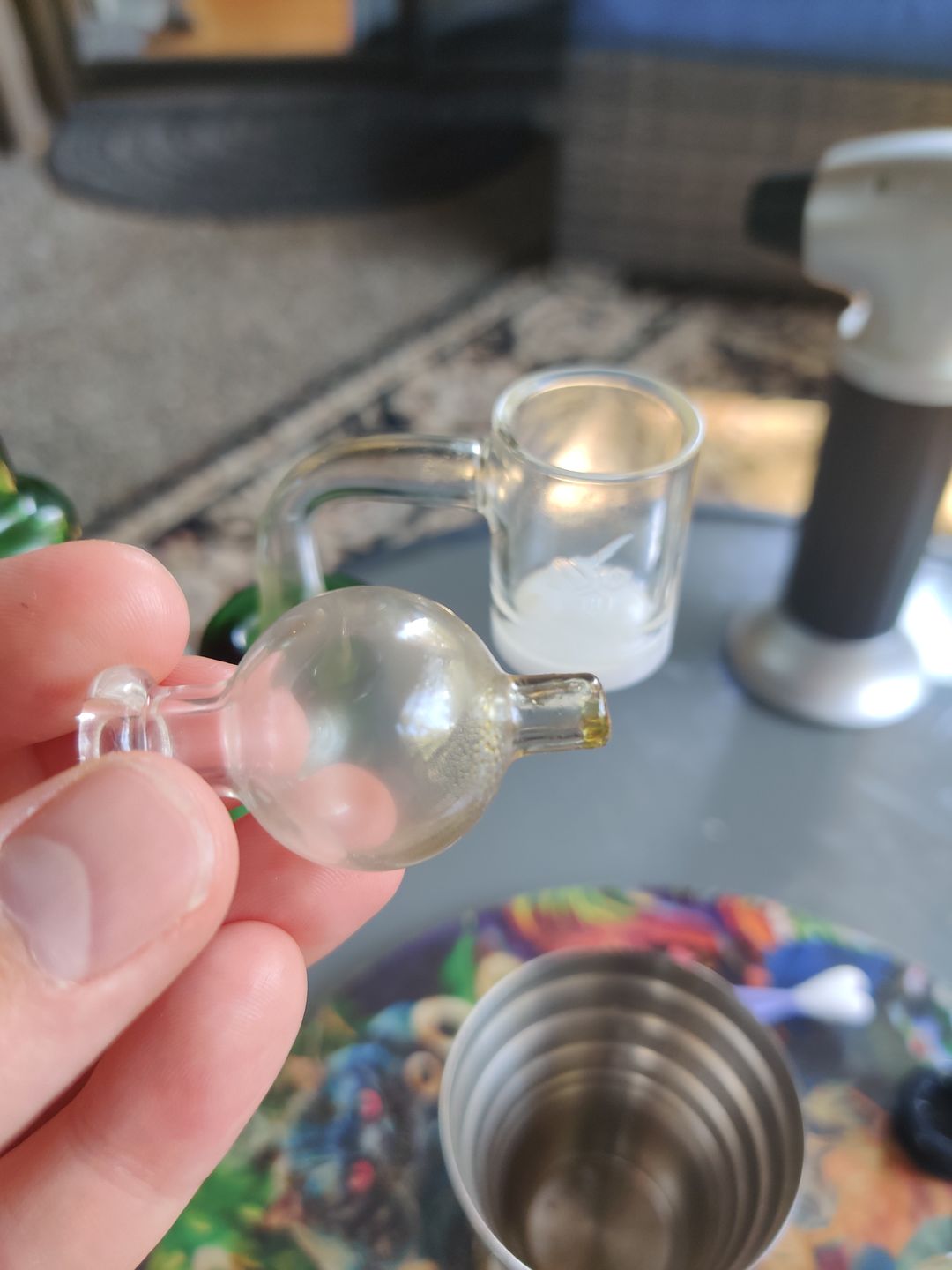Customer photo review of HONEY BUBBLE CARB CAP