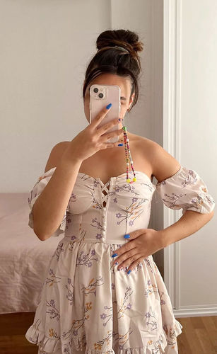 Customer photo review of Princess Mood Floral Dress