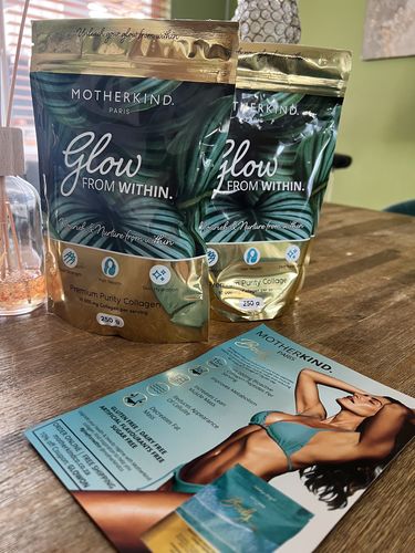 Customer photo review of Glow from Within Collagen Starter Kit