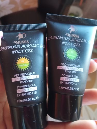 Customer photo review of Polygel Térmico #8 15 ml MUSSA