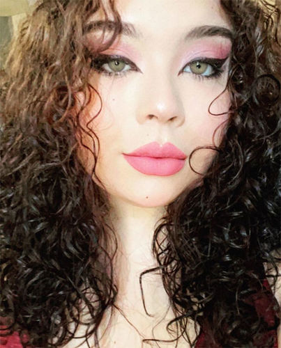 Customer photo review of New York Gray Colored Contact Lenses