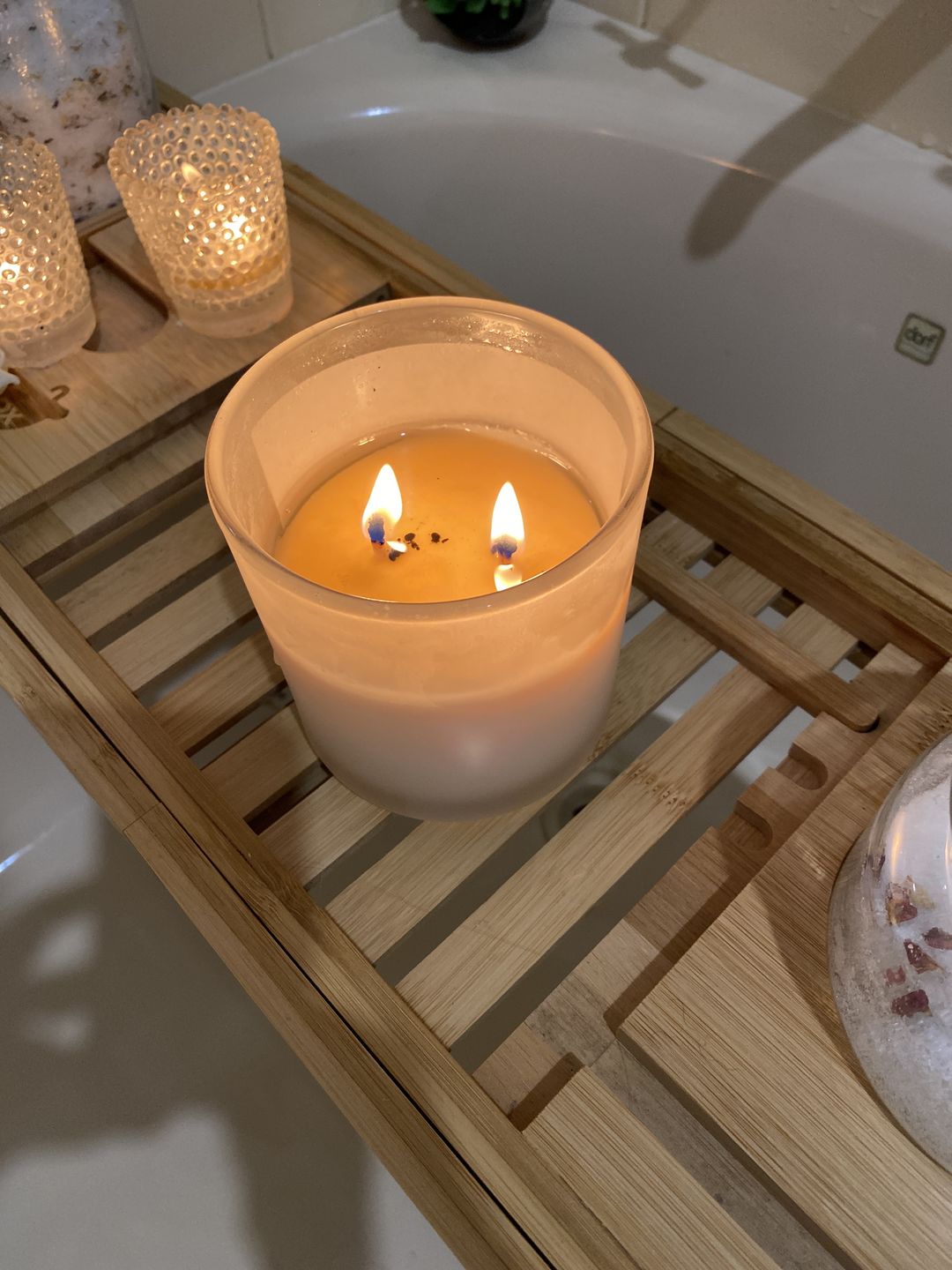 Customer photo review of Full Moon Intention Candle