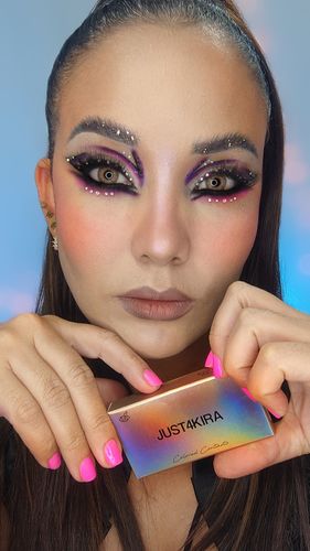 Customer photo review of Bloom Brown Contact Lenses(12 months wear)