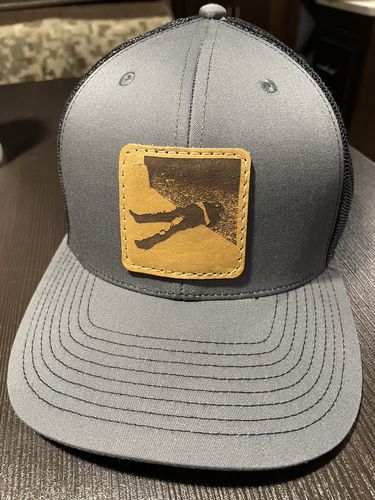 Customer photo review of Richardson 112 Custom Leather Patch Hat
