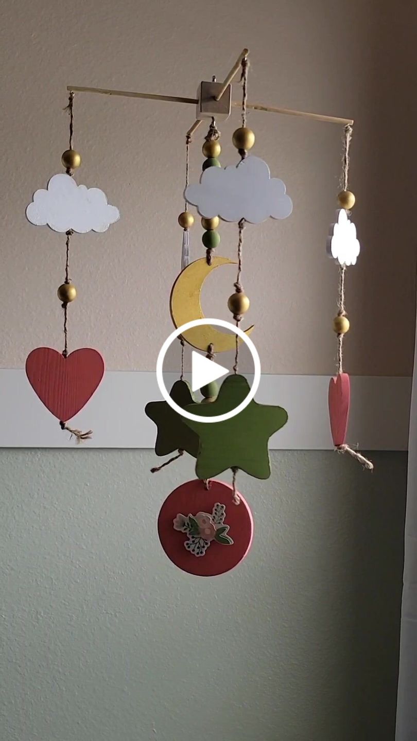 Customer video review of Unfinished Wood Crescent Moon Shape - Night Sky - Craft - up to 24" DIY