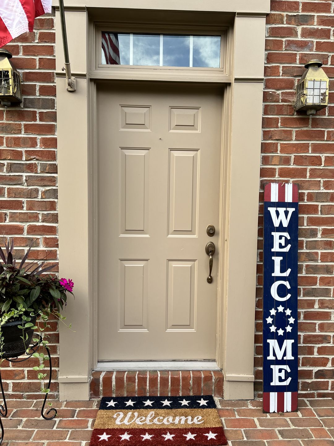 Customer photo review of Grills Between Glass 9 Lite Glass and Frame Kit (Half Lite 24" x 38" Frame Size)