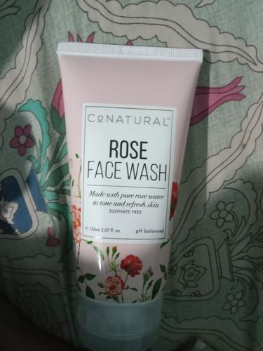 Customer photo review of Rose Face Wash
