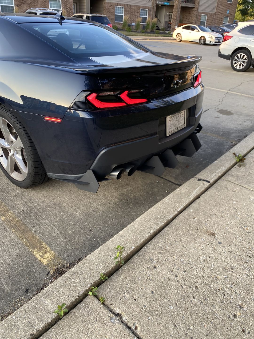 Customer photo review of 2014-2015 CHEVY CAMARO UMBRA LED TAILLIGHTS GLOSS BLACK/SMOKE LENS