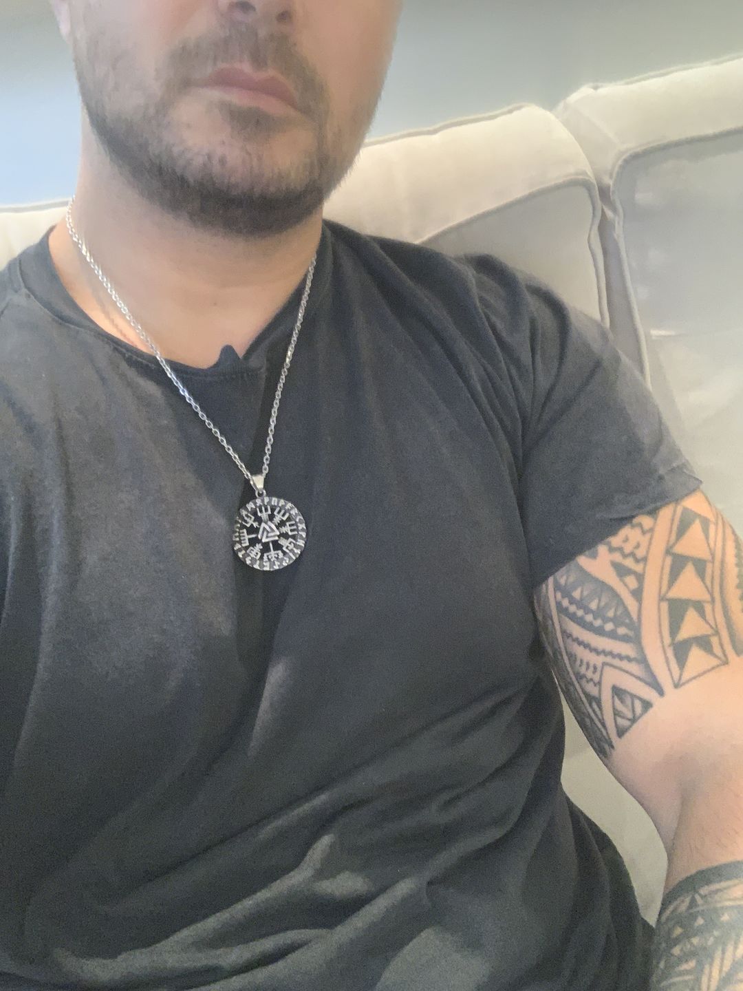 Customer photo review of VALKNUT. - NECKLACE