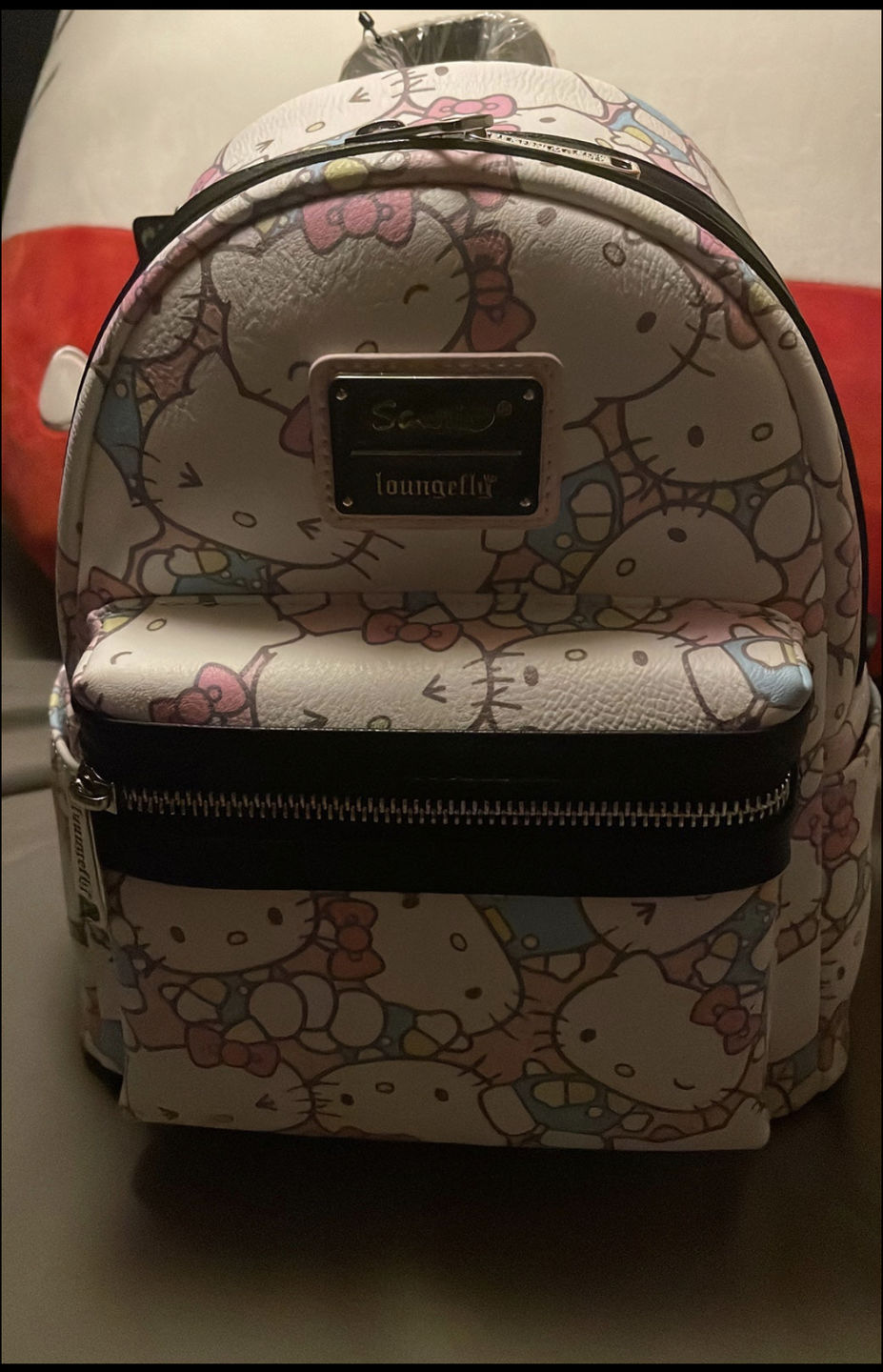 Customer photo review of 707 Street Exclusive - Loungefly Sanrio Hello Kitty Pastel Mini Backpack