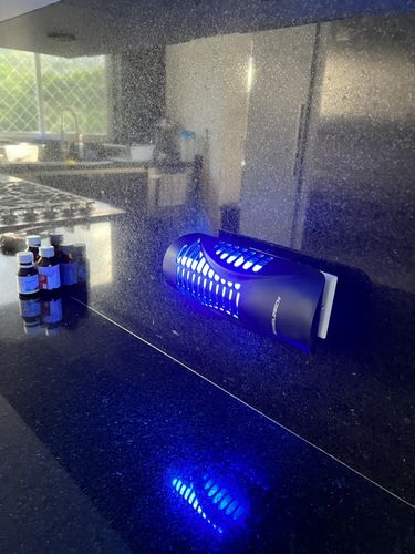 Customer photo review of Shieldeck® WallTrap - Plug-In Indoor Flying Insects Smart UV Trap