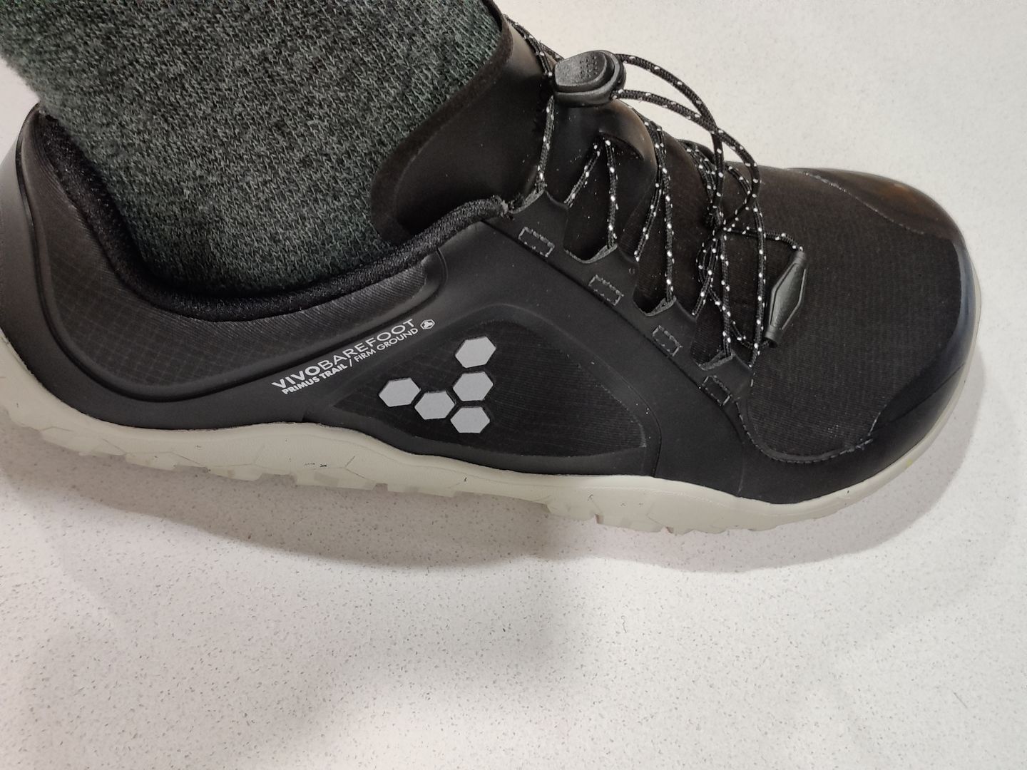 Customer photo review of Vivobarefoot Primus Trail II All Weather FG Mens Obsidian