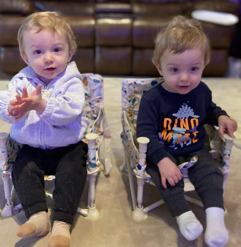 Customer photo review of Charlie baby chair v2