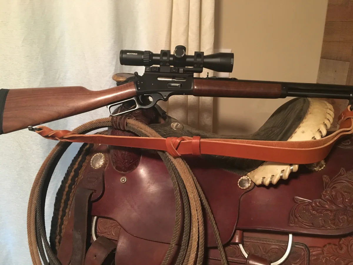 Customer photo review of True Latigo Leather Slings