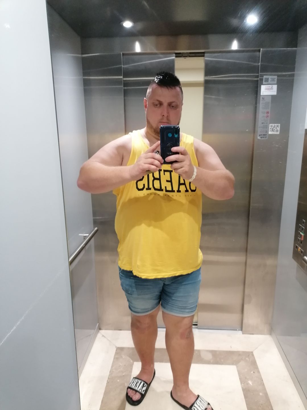 Customer photo review of Lifestyle Mayka Herren gelb by SAEBIS®