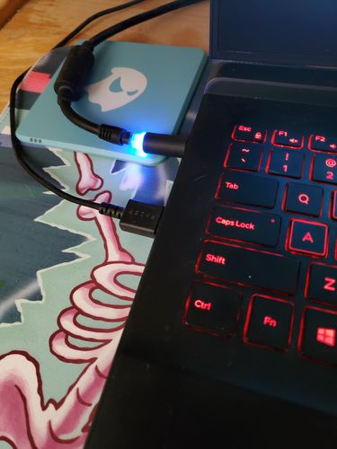 Customer photo review of Spongebob P1 -  Patrick's Skeleton Mousepad (L)