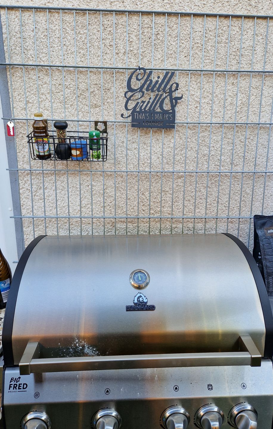 Customer photo review of BBQ Chill & Grill aus edlem Stahl (personalisierbar)