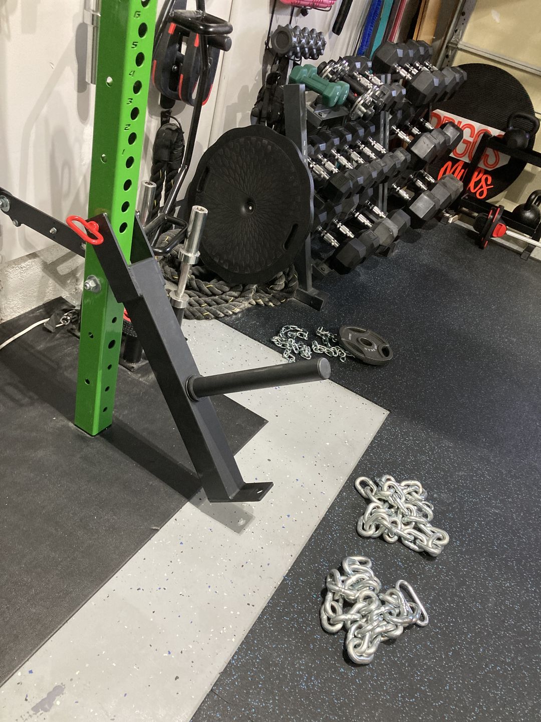 Customer photo review of Belt squat attachment