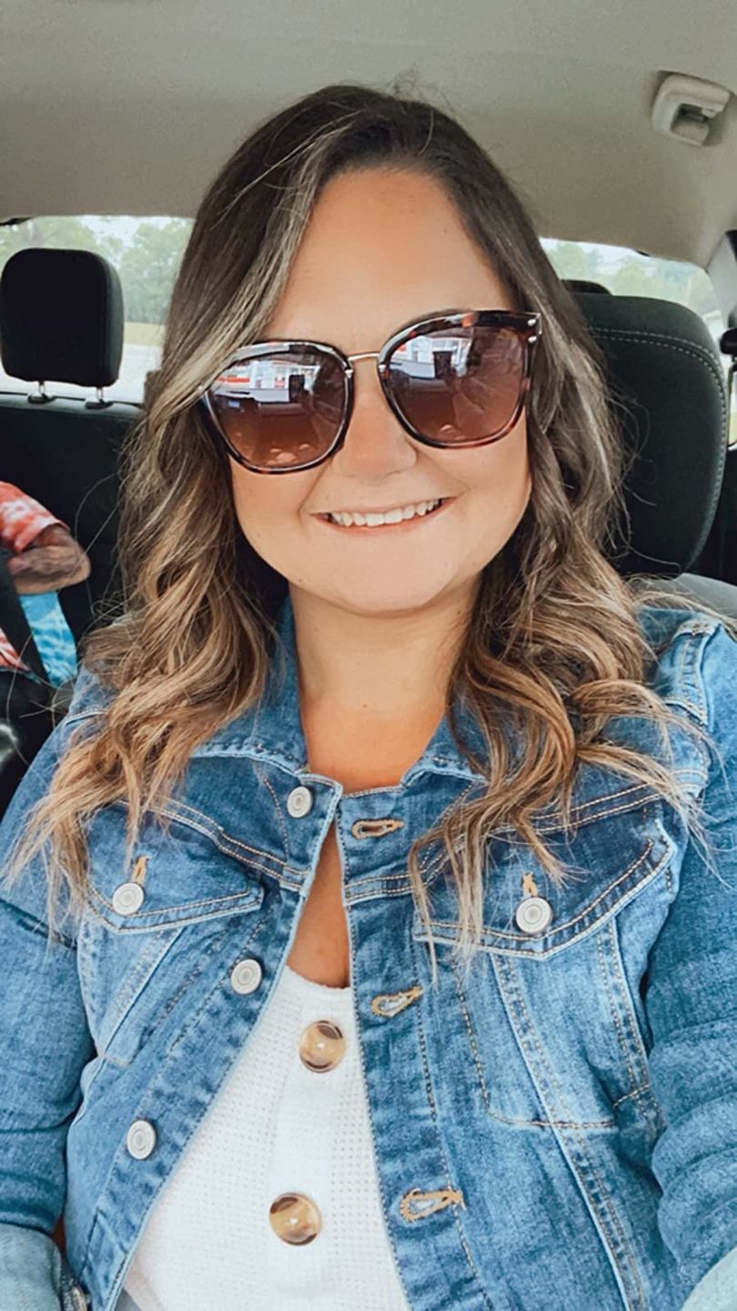 Customer photo review of Clip in Human Hair Extensions Balayage Brown Highlights #2/2/6